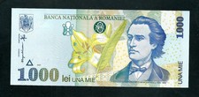 Romania (P106) 1,000 Lei 1998 UNC