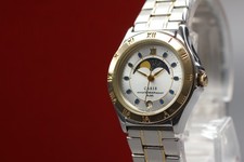 Vintage 2000 N NEUWERTIG Seiko Alba Carib V894-0120 Mondphase Qz Damenuhr JAPAN