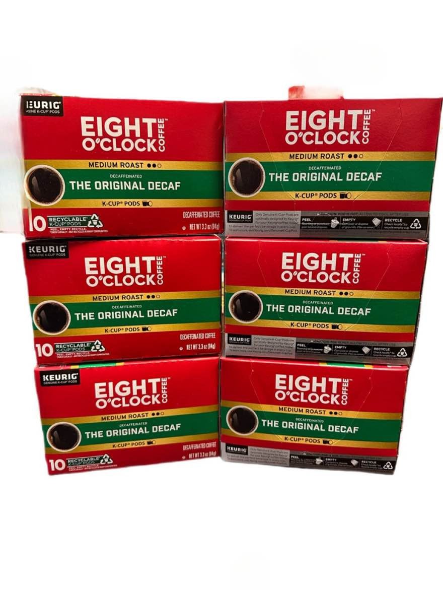 60-EIGHT O'CLOCK THE ORIGINAL DECAF K-CUPS MEDIUM ROAST 04/1