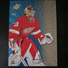 Sebastian Cossa Rookie 2024-25 Upper Deck Spx Extended Rookies #156 RC Red Wings