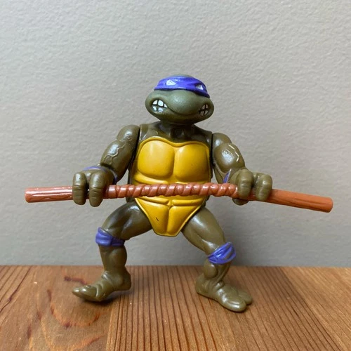 Vintage DONATELLO Teenage Mutant Ninja Turtles 4" Figure Playmates Toys 1988