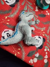 Jurassic World Dominion BLUE Velociraptor 7” Plush Universal Studios