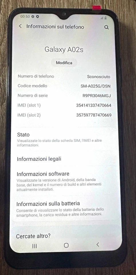 Samsung Galaxy A02s · 32GB, foto 4 di 5