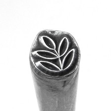 Metal Punch Design Stamp Decorative Plant Design Jewelry Making Stamp 45