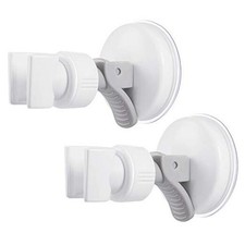 Adjustable Shower Head Holder Bathroom Suction Cup Handheld 2 Grey Wrench