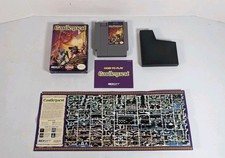 NICE Castlequest (Nintendo NES) Complete Manual Box Poster Map CIB 