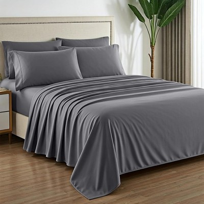 100% Pure Egyptian Cotton Sheet King Size - Luxury 1000 Series Grandiose