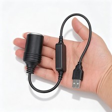 Usb To 12v Adapter For Radar Detector Tire Inflator Heated Seats Cigarette Pl