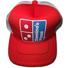 Domino's Pizza Red White  Blue Hat