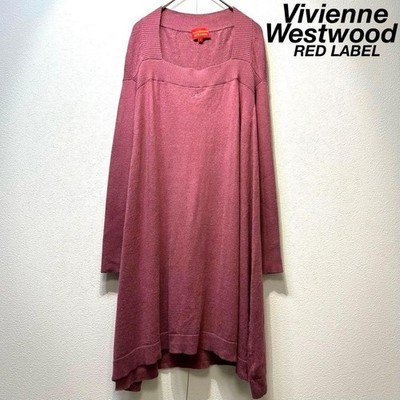 vivienne westwood dress knit Knitted wool midi dress in red - Vivienne Westwood