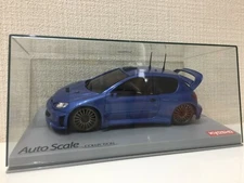 SUPER VERY Rare Kyosho MINI-Z Racer Body Peugeot 206 WRC Custom Aluminum wheel