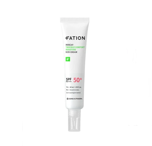 FATION Nosca 9 Trouble Comfort Moisture Sun Cream SPF50+/PA++++ 40ml 2025 New