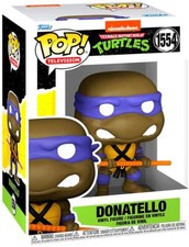 Funko Pop! Televisión: - Teenage Mutant Ninja Turtles - Donatello #1554 - Nuevo y