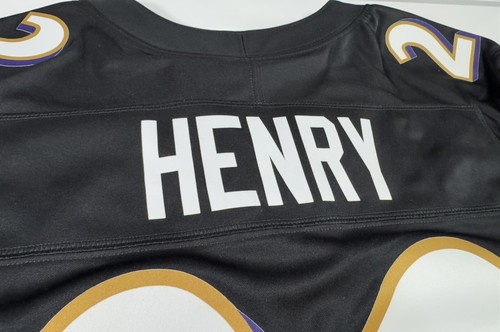 Large Derrick Henry #22 Vapor FUSE Trikot schwarz Baltimore Ravens Authentic Neu mit Etikett - Bild 9 von 11