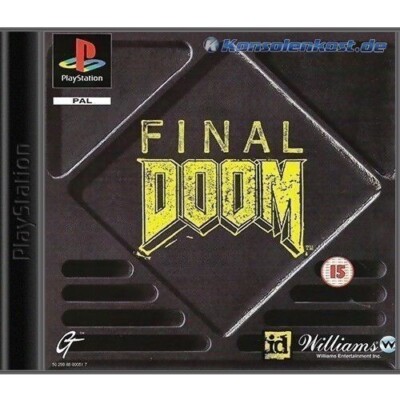 PS1 / Sony Playstation 1 - Final Doom mit OVP