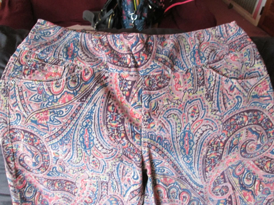 Pantalones de pana para mascotas Chadwicks of Boston multicolor cachemir talla 10 nuevos sin etiquetas Foto 3 de 4