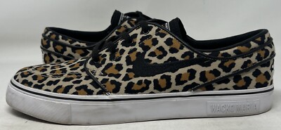 Size 10 - Nike Wacko Maria x Stefan Janoski Canvas OG SB Leopard