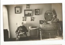 RPPC PHOTOGRAPHER IN MIRROR POSTCARD ALBUMS 1914 PAINTING WALL TRICK PHOTOGRAPHY