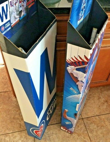 🔥 POP 1 POSSIBLE? UNIQUE CHICAGO CUBS COLLECTOR? 2016 WORLD SERIES POSTER BOXES - Picture 4 of 10