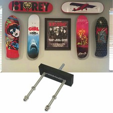 Porte-manteaux flottants de Skateboard Deck Display - Horizontale ou verticale