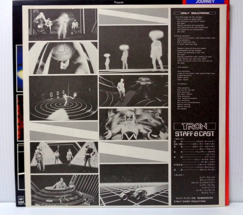 OST - TRON - WENDY CARLOS 1982 CBS/SONY 25AP 2384 JAPNA LP OBI VINYL - Picture 4 of 6