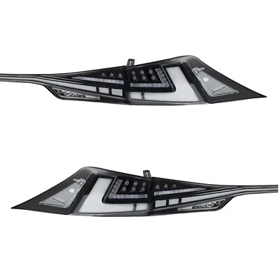 #ad #ad Clear RGB Tail Lights w Center Light For 2014 2020 Lexus IS250 IS300 IS350 ISF $587.94