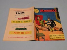 ALBI VASCELLO MANDRAKE N. 39 SPADA EDITORE 1963 MOLTO BUONO