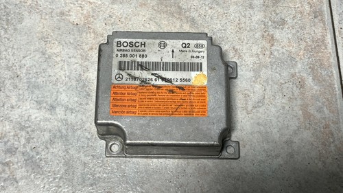 ORIGINAL Mercedes Benz E-Klasse W211 BOSCH Airbag Steuergerät A2118705726 DE ✓
