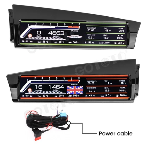 Co-pilot LCD Digital Cluster Instrument for BMW MINI F55 F56 F57 2015-2020 - Picture 14 of 19
