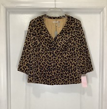 Classiques Eutier -leopard Print Women’s Jacket - Size L