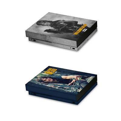 AMC THE WALKING DEAD DARYL DIXON GRAPHICS VINYL SKIN FOR XBOX ONE X CONSOLE