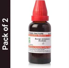 Dr. Willmar Schwabe Bacopa Monnieri Brahmi Mother Tincture 2x30ml