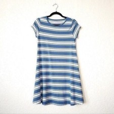 Vineyard Vines Blue Stripe T-Shirt Dress Size XS