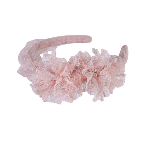 Girls Clothes Age 2-12 for Spring Summer with Headband Lace Tulle Spanish Dress - Picture 6 of 13