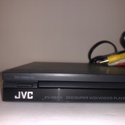 JVC XV-N650B DVD/Super VCD /VCD/CD Video Player ,HDMI ,Dts,Dolby, DivX W/cables