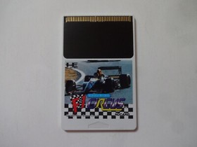 F1 CIRCUS NEC PC-Engine Hu-Card 1990 NB90002 w/Manual Hagaki NTSC-J From Japan
