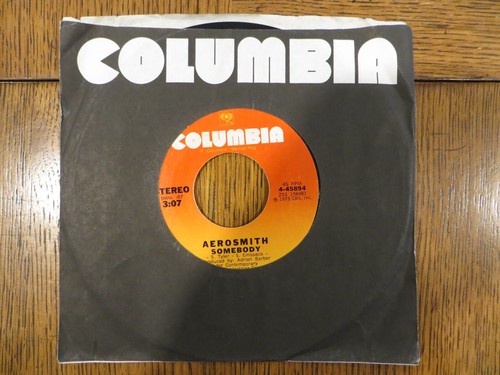 Aerosmith – Dream On / Somebody - 1973 - Columbia 4-45894 7" Single - Picture 2 of 4