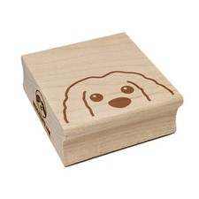 Peeking Doggy Dog Puppy Square Rubber Stamp for Stamping Crafting