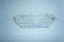 VINTAGE ANCHOR OVENWARE LOAF PAN FLOWERS OUTSIDE EUC USA