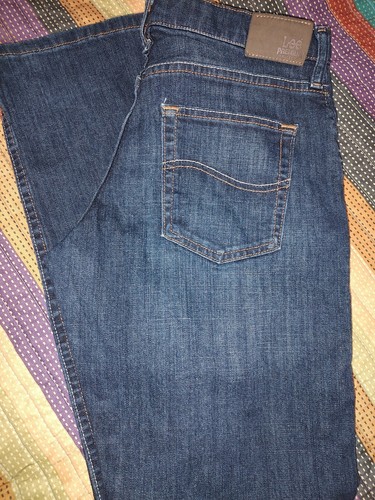 Boys Lee Premium Select Jeans Size 18 Adjustable Waist - Picture 4 of 6