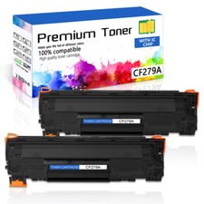2PK CF279A Toner Cartridge for HP 79A Laserjet Pro MFP M26a M26nw M12a M12w
