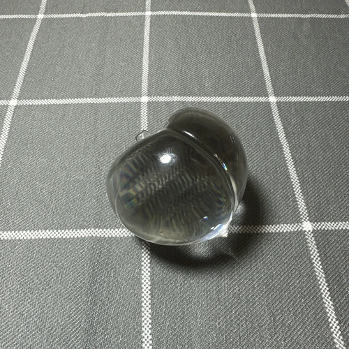 Vintage Steuben Glass Peach Fruit Figurine