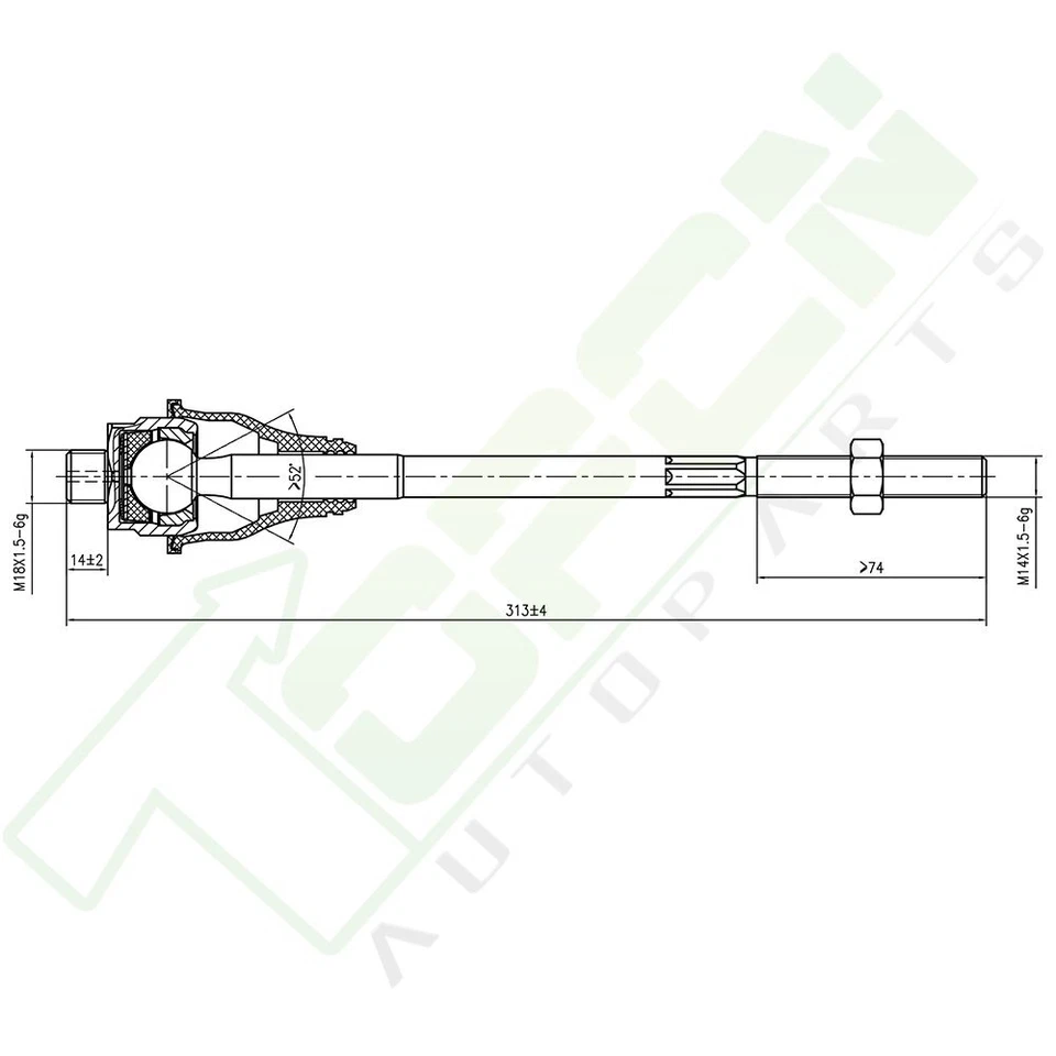10x Front Upper Control Arms Ball Joints Tie Rods Kit For Chevy Silverado 1500HD - Image 2 of 4
