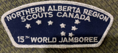 MINT 15th World Jamboree JSP Northern Alberta Scouts Canada SMY Border
