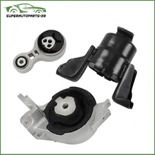 For 10-12 Ford Fusion 2.5L/10 11 Mercury Milan 2.5L Motor & Trans Mount ×3