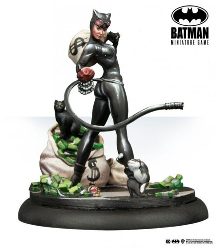Modelos de caballero de juego en miniatura de Catwoman Batman