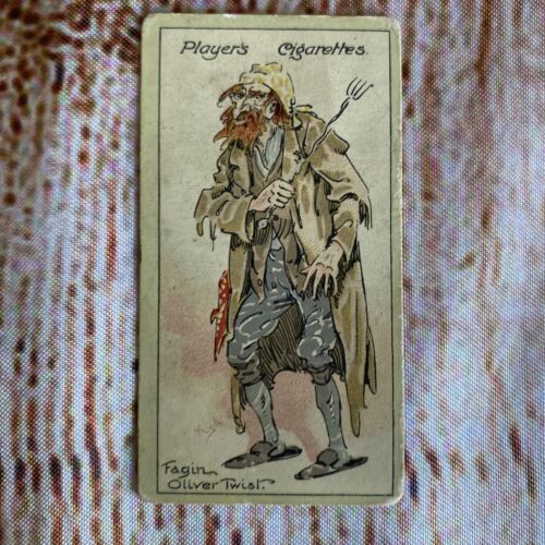 Player's Cigarettes Card ~ Characters From Dickens - Oliver Twist #2 Fagin - Picture 1 of 4