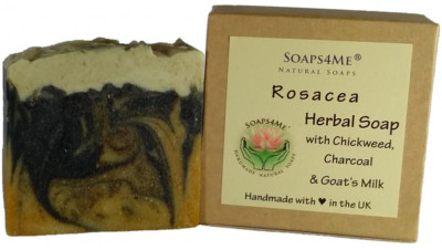 SOAPS4ME ROSACEA PFLANZLICHE NATÜRLICHE HANDGEMACHTE SEIFE | KÜKENKRAUT