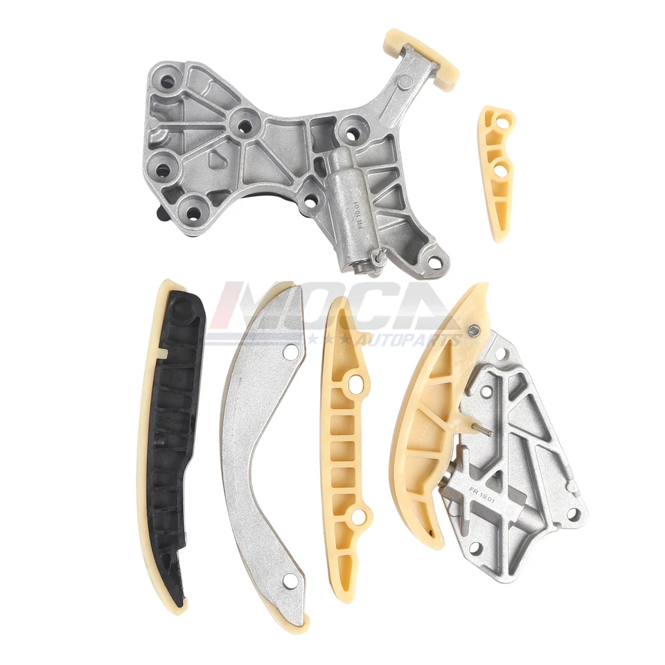 Kit de cadena de distribución apto para Volkswagen Jetta Beetle Rabbit 2005-2007 2,5 L L L5 DOHC Foto 3 de 4