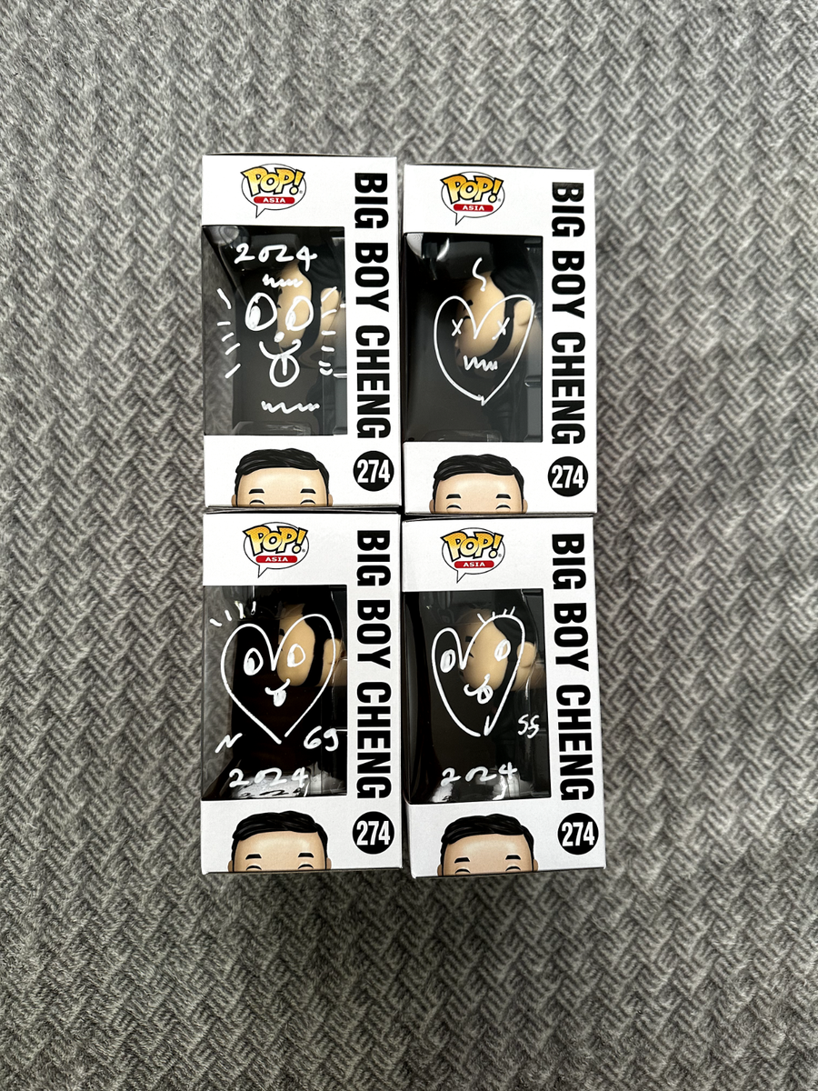 Funko Pop! Big Boy Cheng #274 Signed Hype Beast King of Asia Funko Pop! Big Boy Cheng #274 Signed Hype Beast King of Asia